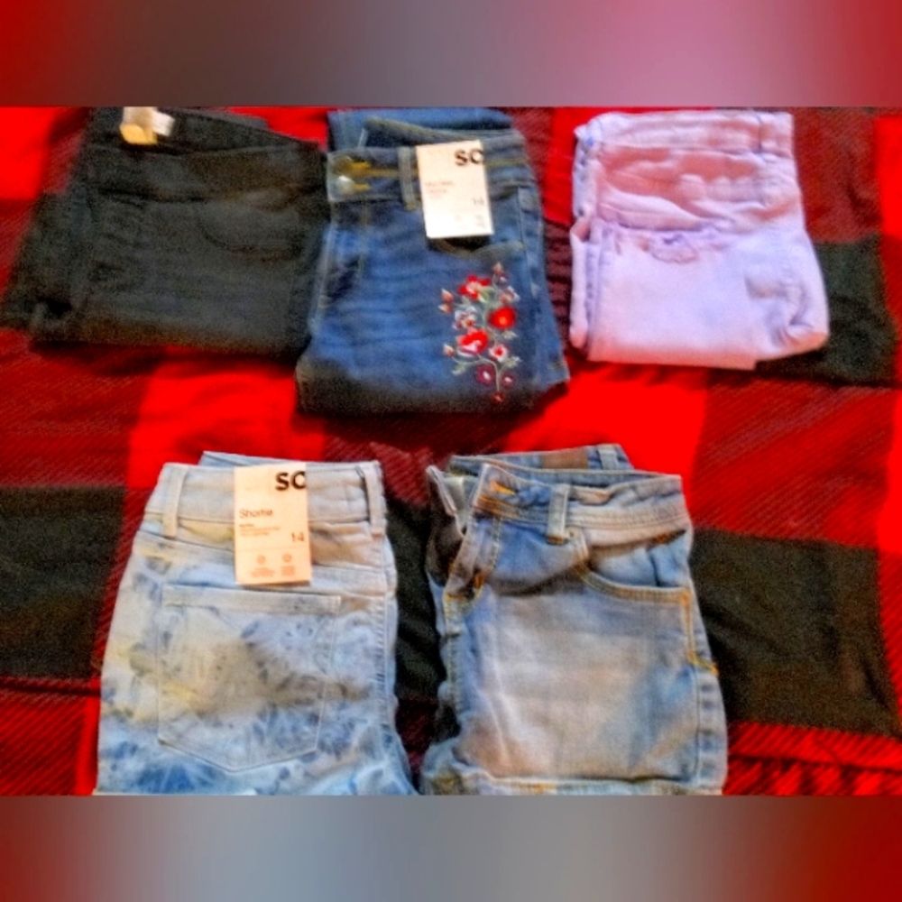 Girls denim pants & shorts